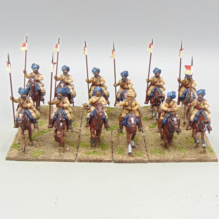 Grade C - Perry Miniatures - Colonial India & Africa - Indian Sikh Cavalry Unit (Hodson's Horse) Grade C - Perry Miniatures - Colonial India & Africa - Indian Sikh Cavalry Unit (Hodson's Horse)