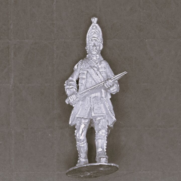 Cranntara Miniatures, Mid C18th - British Grenadier Officer