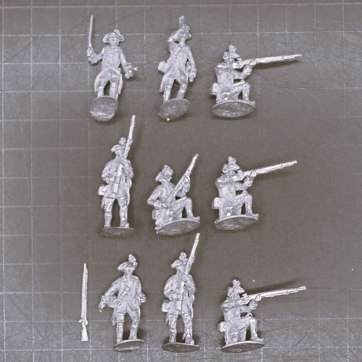 Cranntara Miniatures, SYW - Hanoverian Freytag Jagers