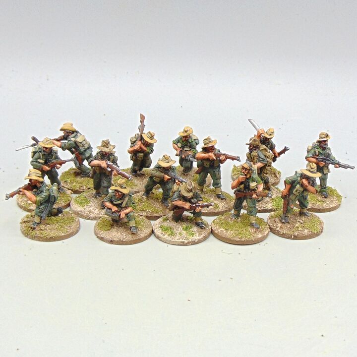 Grade C - Warlord Games - WW2, Burma - Allied Chindits Unit