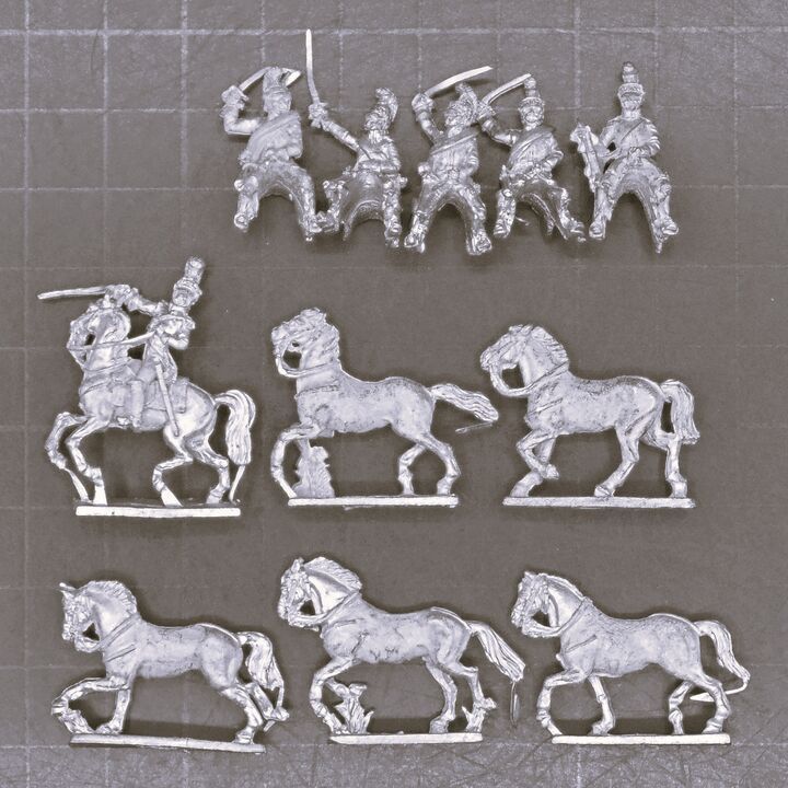 AB Figures/Battle Honors, Napoleonic - Saxon Garde Du Corps Cavalry