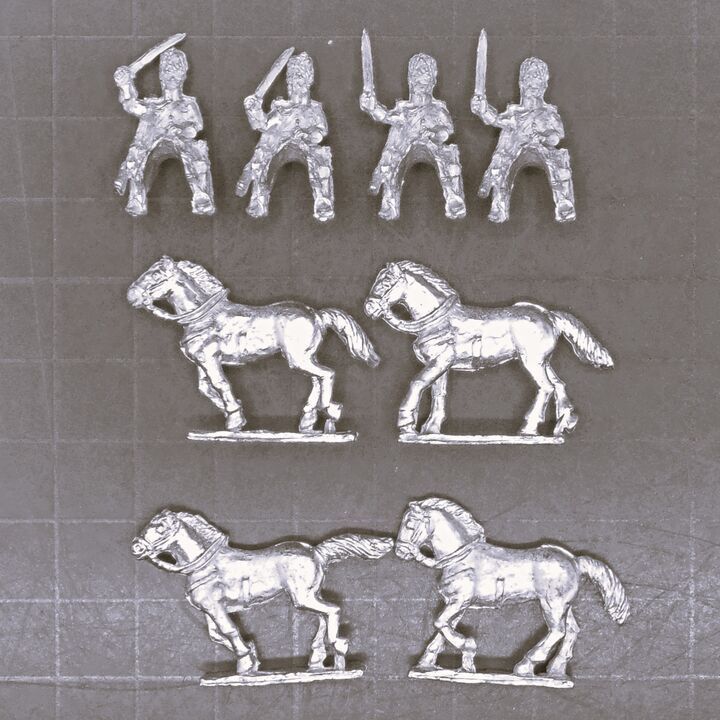 Campaign Game Miniatures, Napoleonic - French Horse Grenadiers of the Guard