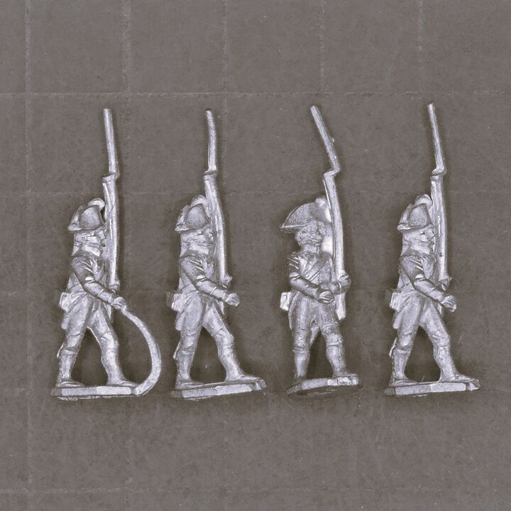 Minifigs, Napoleonic - Early Saxon Musketeers