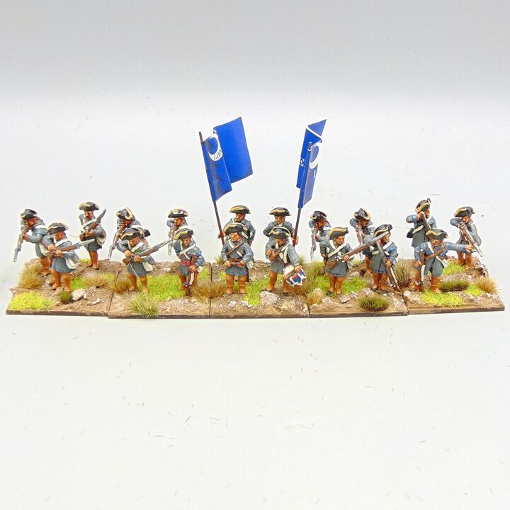 Grade D - Perry Miniatures - AWI - US Infantry Unit in Hunting Shirts Grade D - Perry Miniatures - AWI - US Infantry Unit in Hunting Shirts