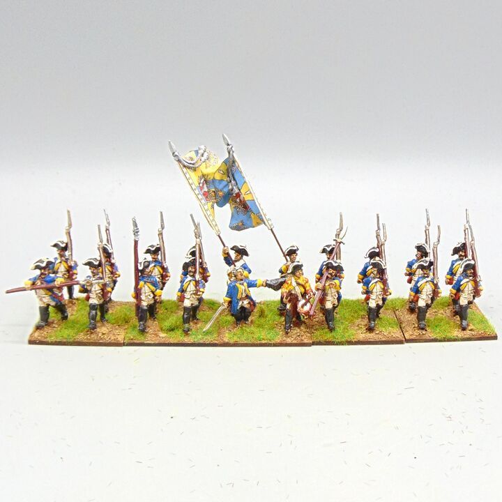 Grade D - Old Glory Corp. - AWI - Brunswick Line Infantry Unit Grade D - Old Glory Corp. - AWI - Brunswick Line Infantry Unit