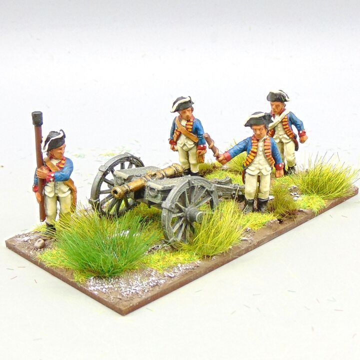 Grade D - Perry Miniatures - AWI - US Field Gun & Crew Grade D - Perry Miniatures - AWI - US Field Gun & Crew