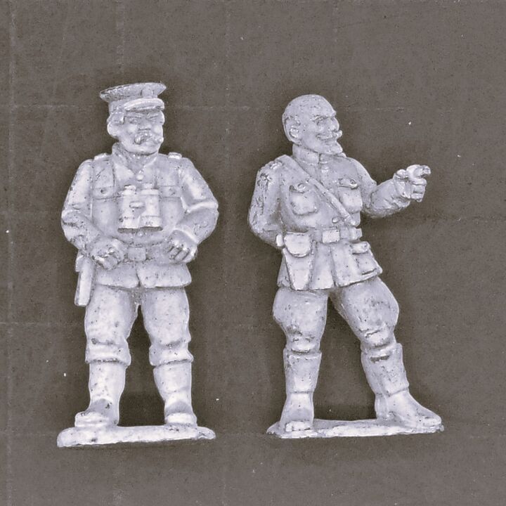 Pulp Figures, Mexican Revolution: Federales Officers Pulp Figures, Mexican Revolution: Federales Officers