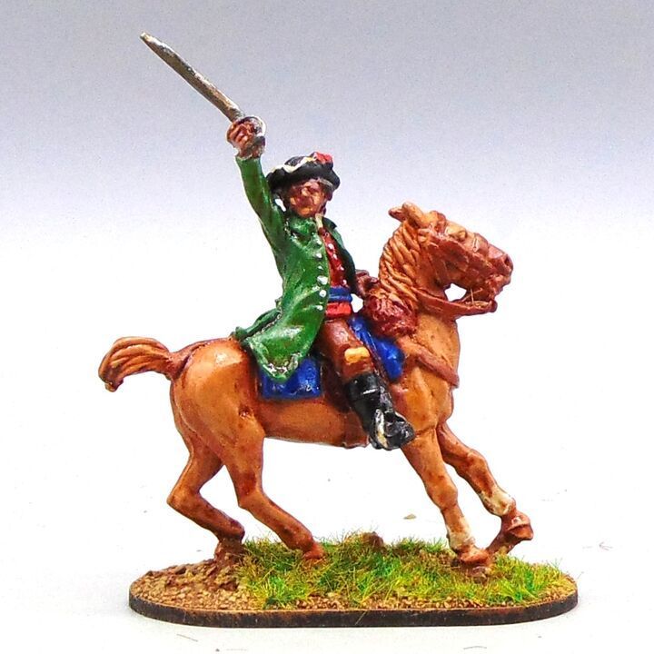 Grade C - Perry Miniatures - AWI - Mounted US Militia Officer Grade C - Perry Miniatures - AWI - Mounted US Militia Officer