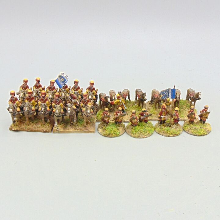 Grade E, Dixon Miniatures - WSS - French Dragoon Unit - Mounted & Dismounted Grade E, Dixon Miniatures - WSS - French Dragoon Unit - Mounted & Dismounted