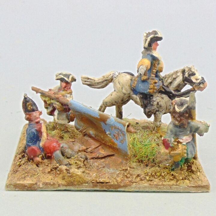 Grade E, Blue Moon Manufacturing/Dixon Miniatures - WSS - Generals Vignette