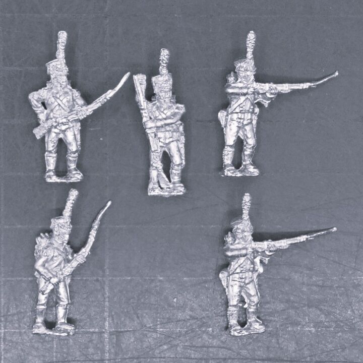 Newline Designs, Napoleonic - French Legere Voltigeurs Skirmishing