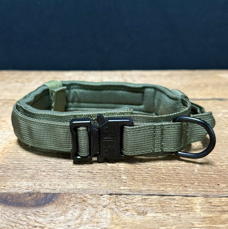 Tactical Nylon Collar – OD Green