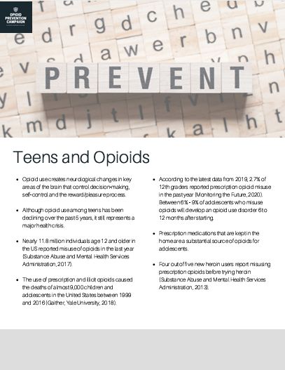 Teens and Opioids