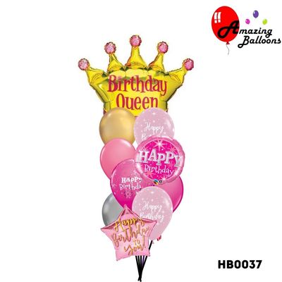 Birthday Royalty Balloon Bouquet