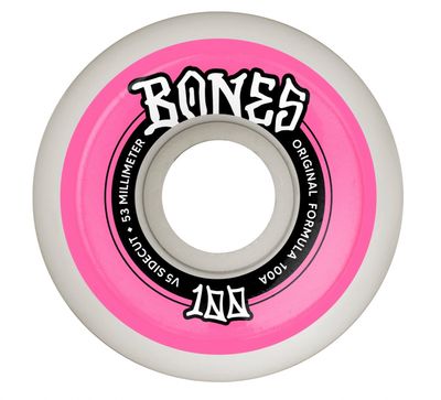 Bones Sidecut 100’s Original Formula V5 53mm 100a