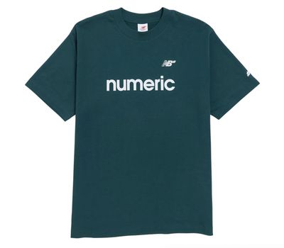 New Balance Numeric Linear Tee Blue Green