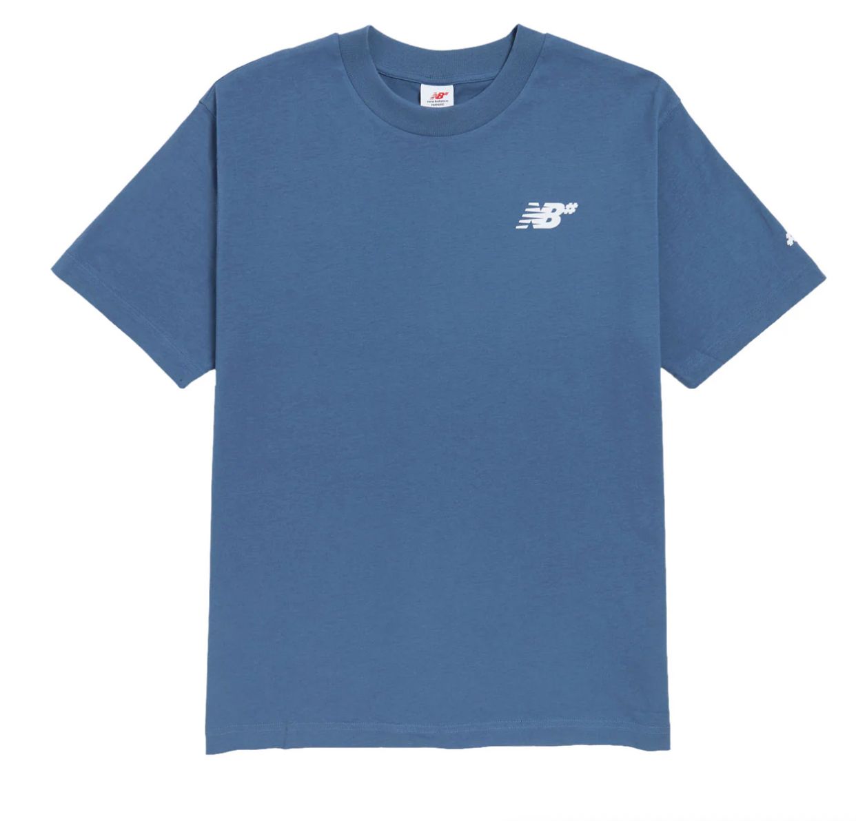 New Balance Numeric Small Logo Tee Blue