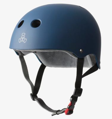 Triple Eight Sweatsaver Helmet L/XL Navy Rubber