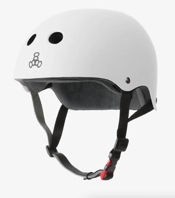 Triple Eight Sweatsaver Helmet S/M White Matte