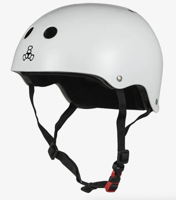 Triple Eight Sweatsaver Helmet XS/S Glossy White