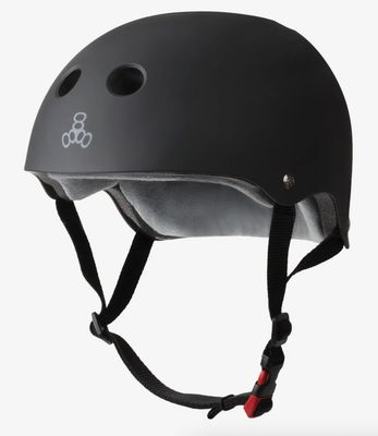 Triple Eight Sweatsaver Helmet XS/S Black Glossy