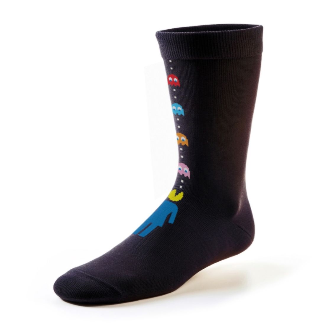 Girl Pac-Man Game Over Socks Black