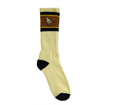 Anti Hero Pigeon EMB Socks Cream