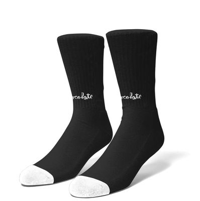 Chocolate Lost Chunk Socks Black
