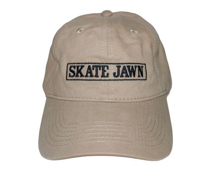 Skate Jawn Cover Box 6 Panel Hat Khaki