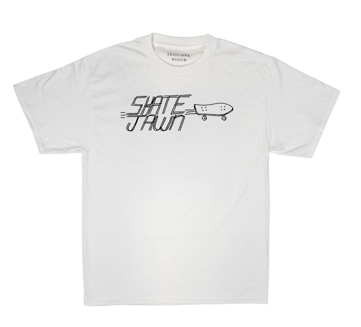 Skate Jawn Cruiser Tee White