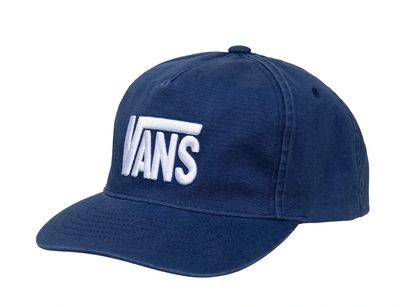 Vans Stretch Logo Hat Deep Indigo