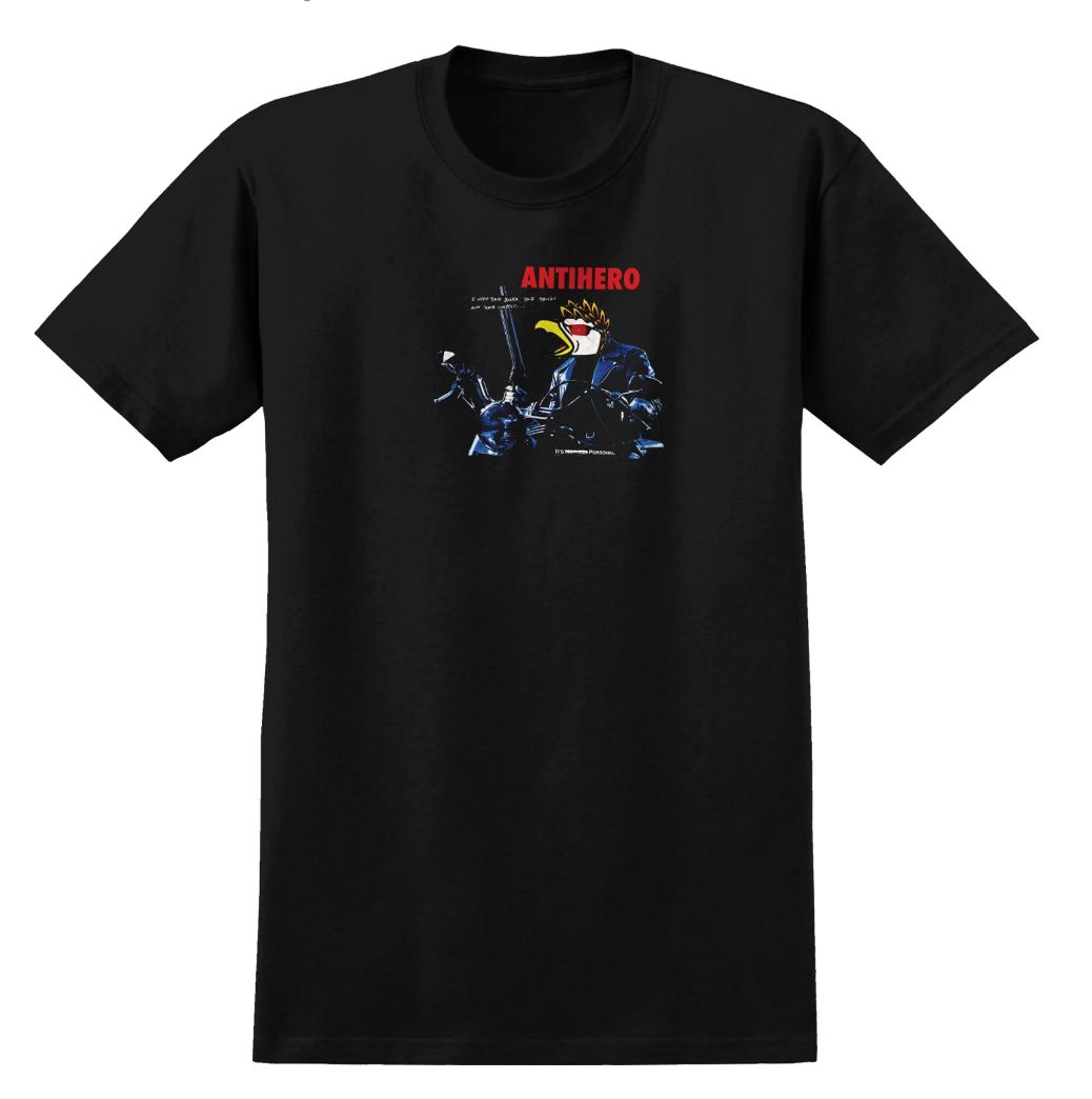 Anti Hero Eaglenator Tee Black