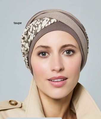 Nele Taupè Turbante Nele Taupè Turbante