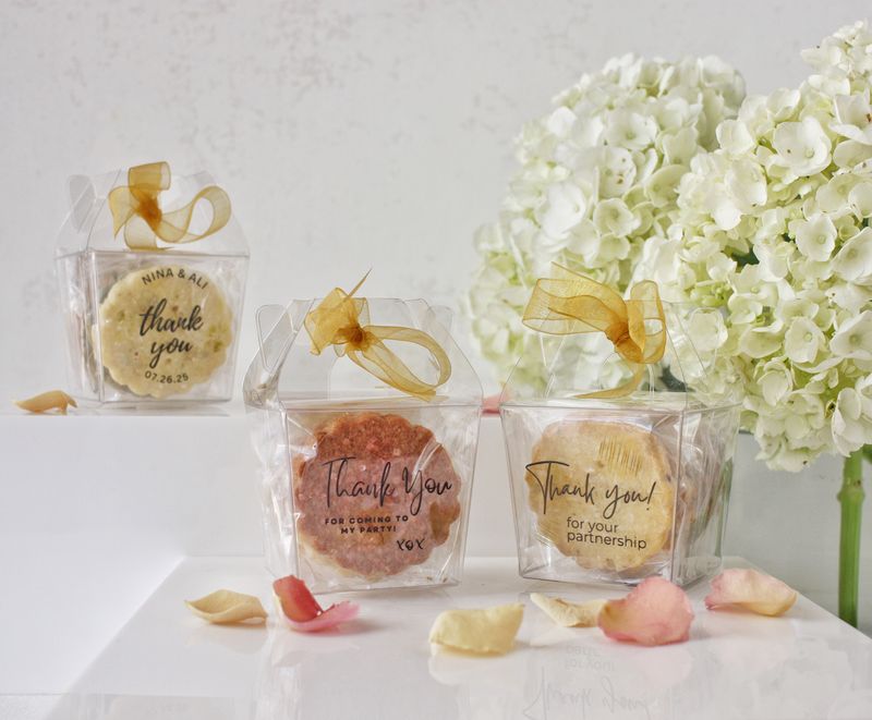 Shortbread Cookies Party Favors