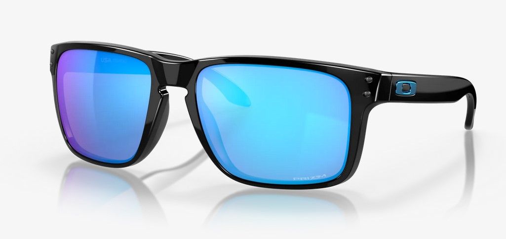 OAKLEY HOLBROOK XL OO9417 03 polished black / prizm sapphire occhiali