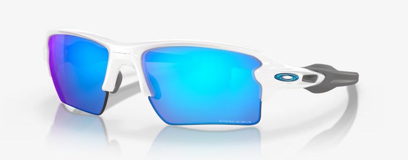OAKLEY FLAK 2.0 XL OO9188 94 polished white / prizm sapphire occhiali OAKLEY FLAK 2.0 XL OO9188 94 polished white / prizm sapphire occhiali