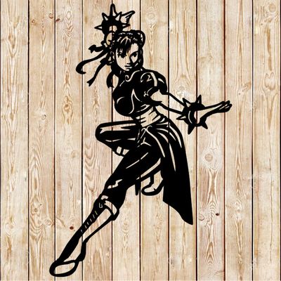 Chun-Li  Street Fighter cutting file