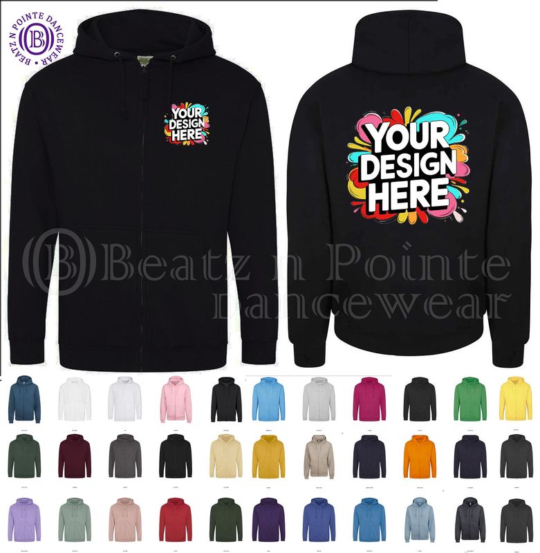 Zip hoodie