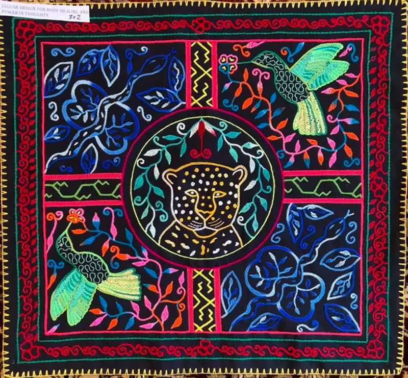 302 jaguar power for healing and power 37”x29” 302 jaguar power for healing and power 37”x29”