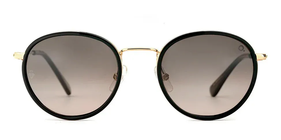 Occhiale da sole Etnia Barcelona DUMBO SUN oro e nero Occhiale da sole Etnia Barcelona DUMBO SUN oro e nero