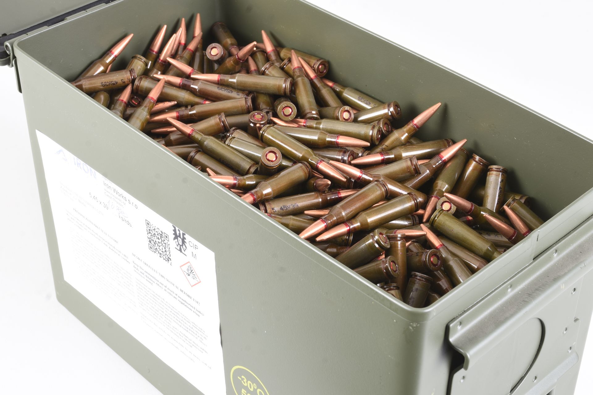 IRW 5,45X39 mm SURPLUS - 52,9 GR FMJ / BERDAN / STEEL CASE COR. CIP 1080/BOX