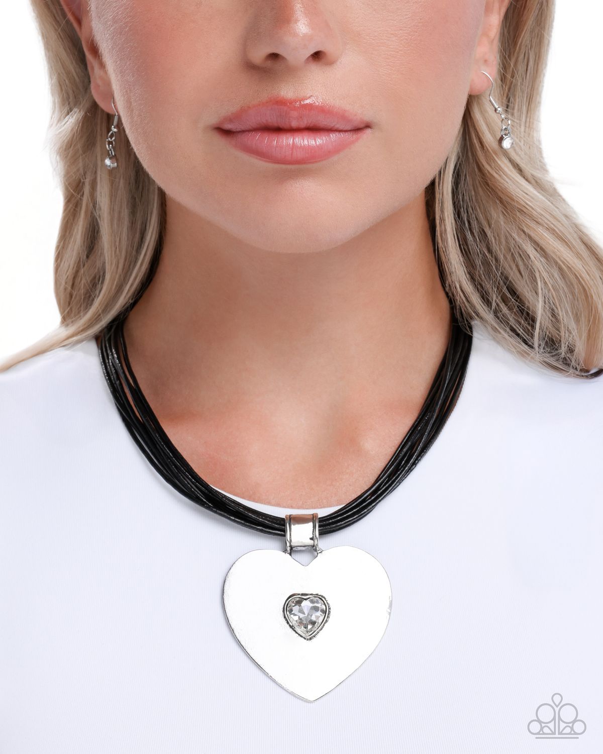 Galentines Day - Black Necklace