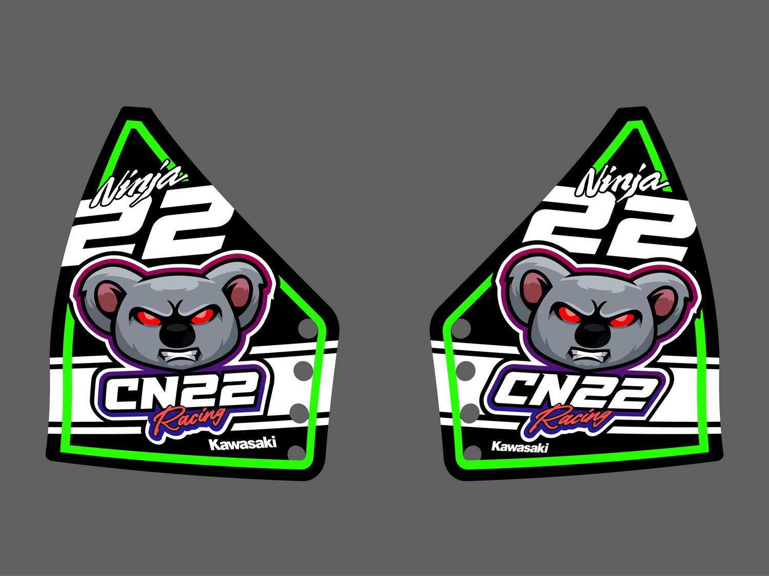 Personalised Race Stand Decals