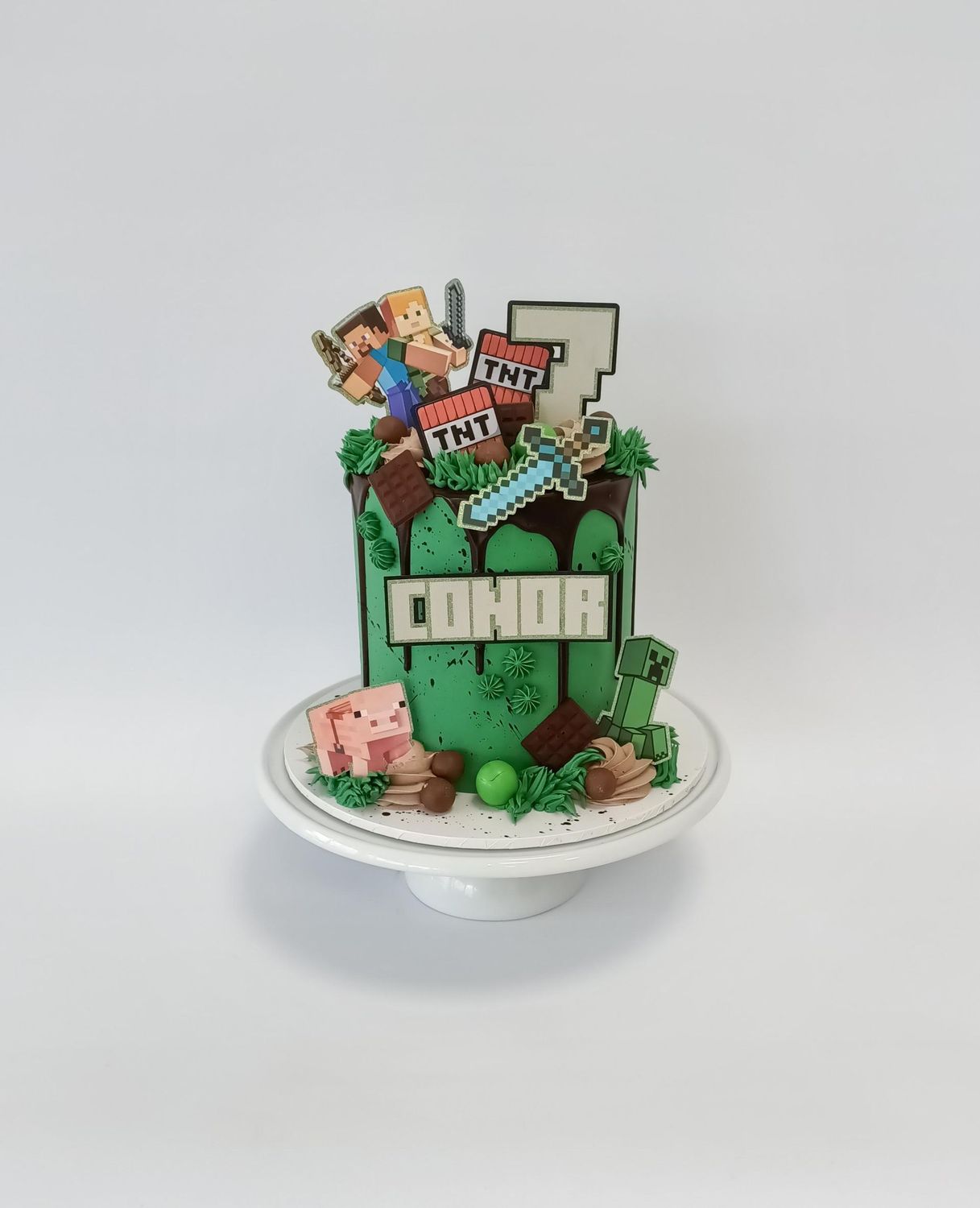 Minecraft drip cake Minecraft drip cake