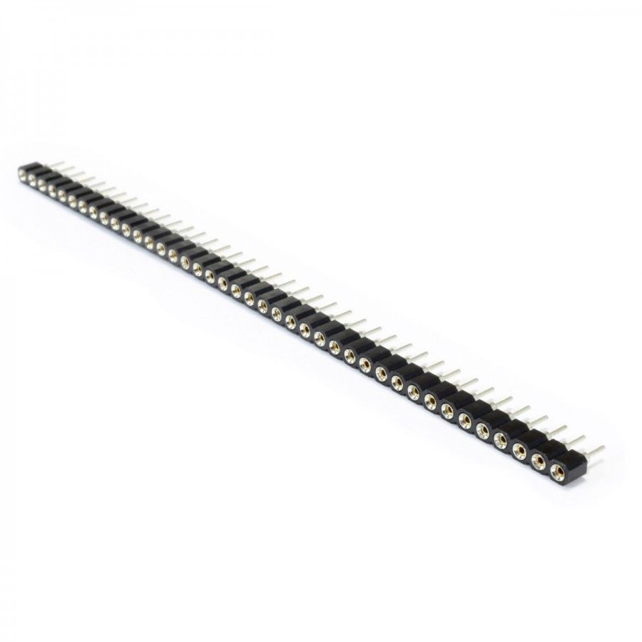 BARRETTE CIRCUIT INTEGRE  40 Pin 2.54 mm pitch ronde mâle femelle broches connecteur