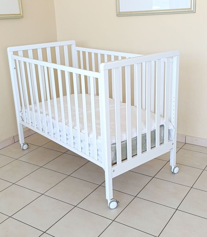 Set Easy Lettino con Materasso + Bagnetto-Fasciatoio