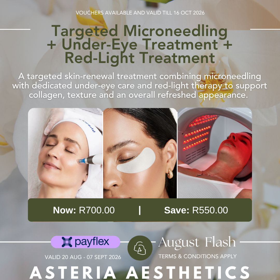 Targeted Microneedling + Under-Eye Treatment + Red-Light Treatment LT