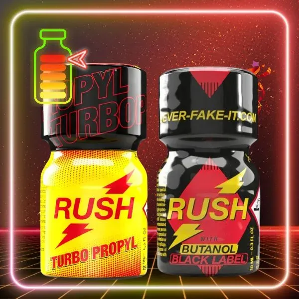 Sale-Rush Turbo Propyl + Butanol Black Label Combo 10ml × 2