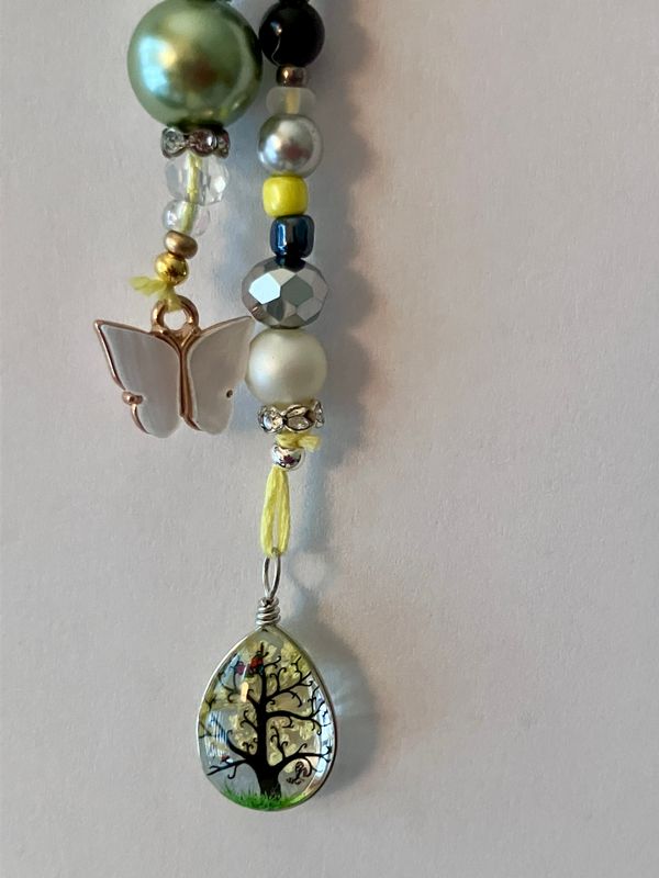 Bejeweled string bookmarks FREE SHIPPING