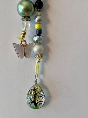 Bejeweled string bookmarks FREE SHIPPING